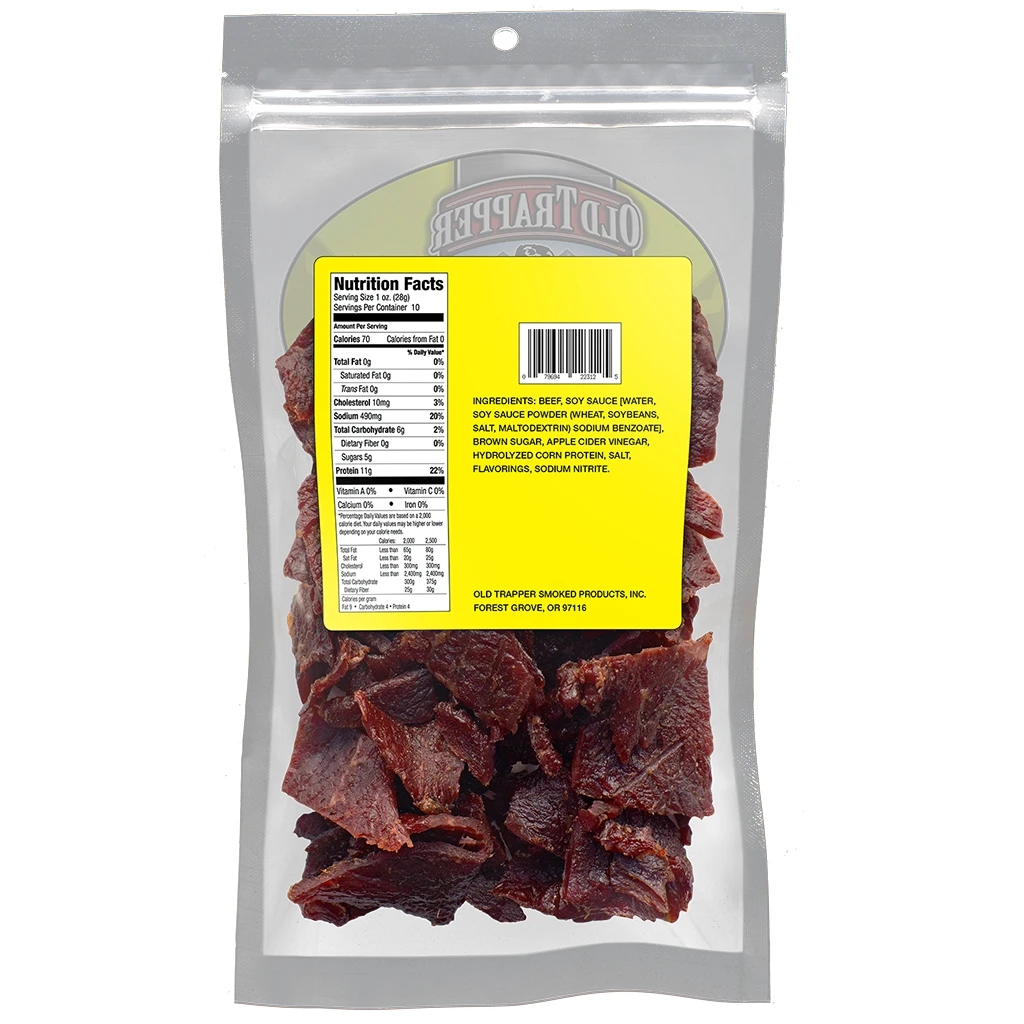 Old Trapper 10 Oz. Teriyaki Beef Jerky - Image 2