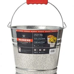 Behrens 8 Quart Hot Dipped Steel Pail