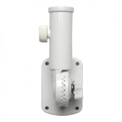 Valley Forge 60754 Flag Pole Bracket, 11 in L, 4 in W, 7-1/2 in H, Aluminum