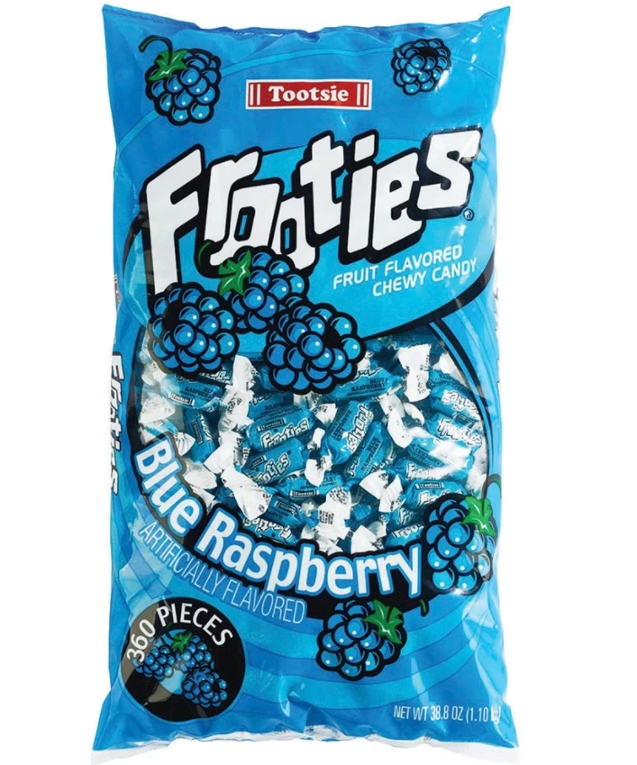 Tootsie Roll Blue Raspberry Frooties 38.8oz