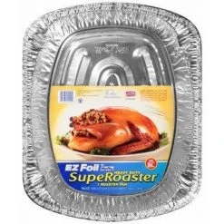 Hefty EZ Foil Roaster Pan, Holds 25-Lbs., 16.5 x 2.5 In