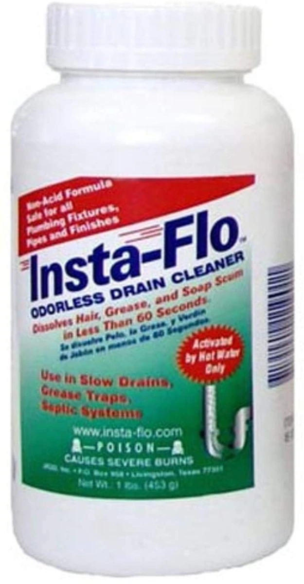 Thrift Insta-Flo Drain Cleaner β 1 lb
