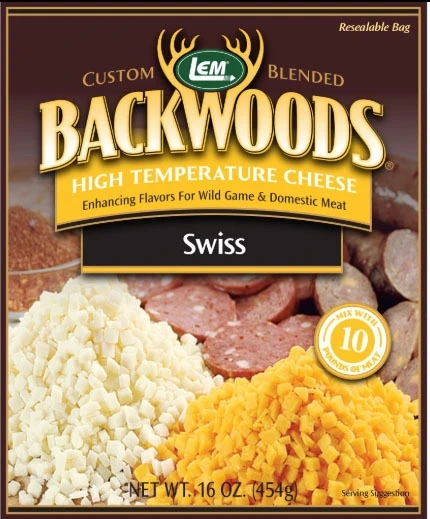 LEM Backwoods High-Temp Swiss Cheese - 1 lb