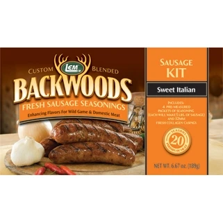Backwoods Sweet Italian Fresh Sausage Kit