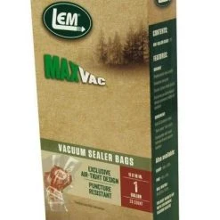 LEM MaxVac 1388 Gallon Vacuum Bags – 28 Count