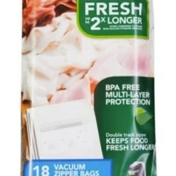 FoodSaver® Vacuum Zipper Quart Bags, 18 Count