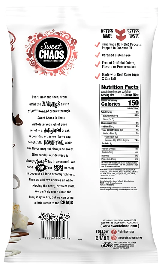Sweet Chaos Drizzled Popcorn - Image 4