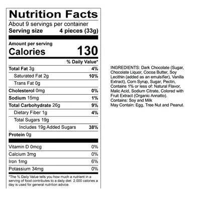 SWEETS Dark Chocolate Orange Sticks - Image 2