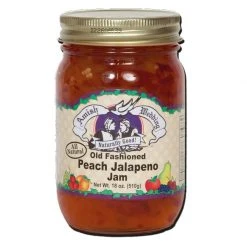 Amish Wedding Foods Peach Jalapeno Jam, 18 oz.