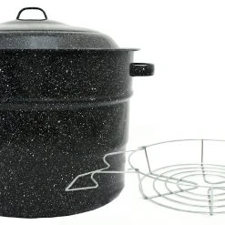 Granite Ware Canner, 21 1/2 qt. Black