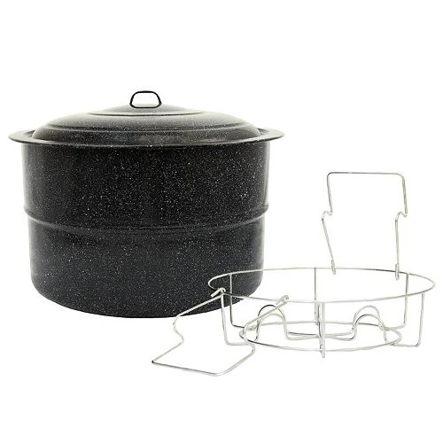 Granite Ware 33 Qt. Canner, Black