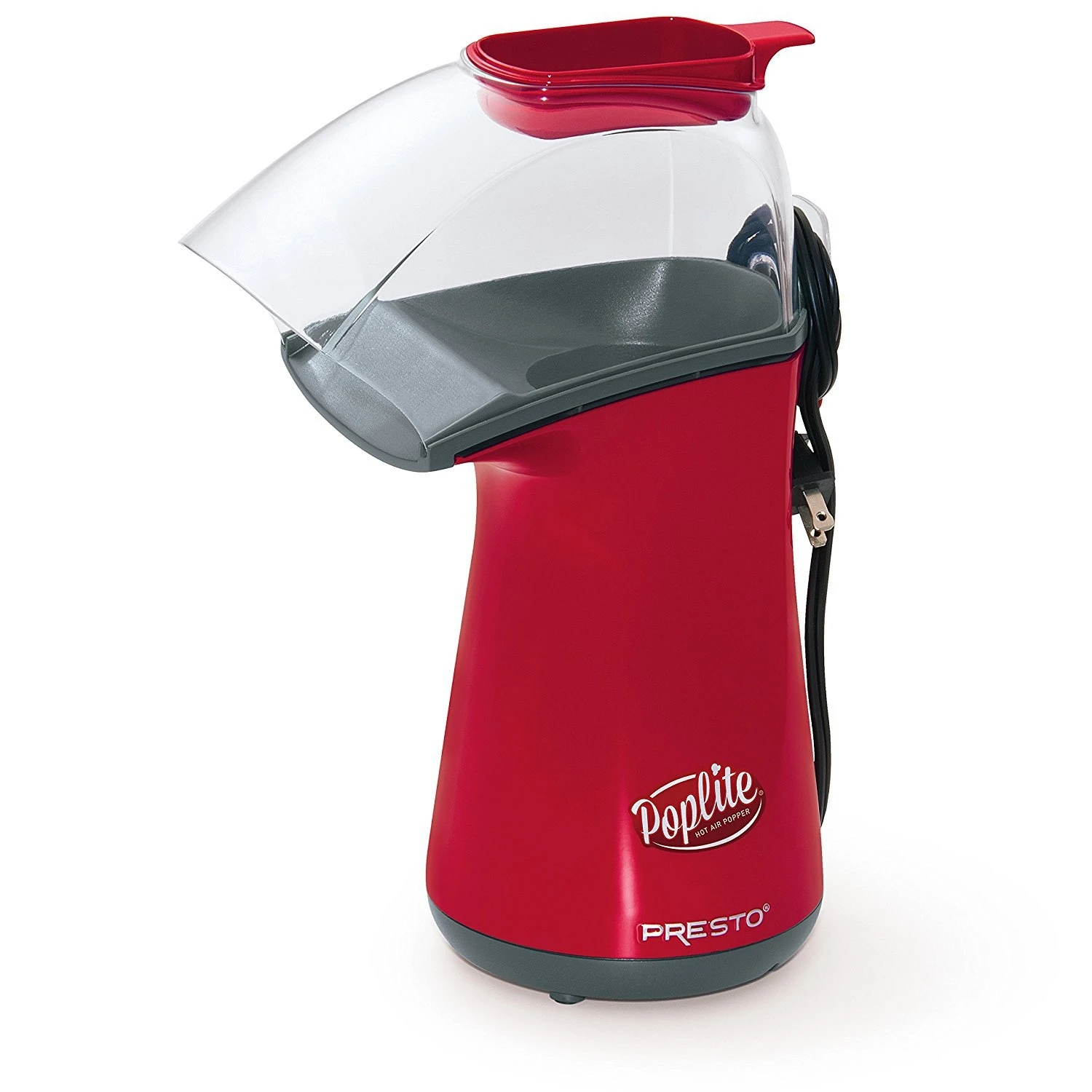 Presto PopLite Hot Air Popper Red/Gray