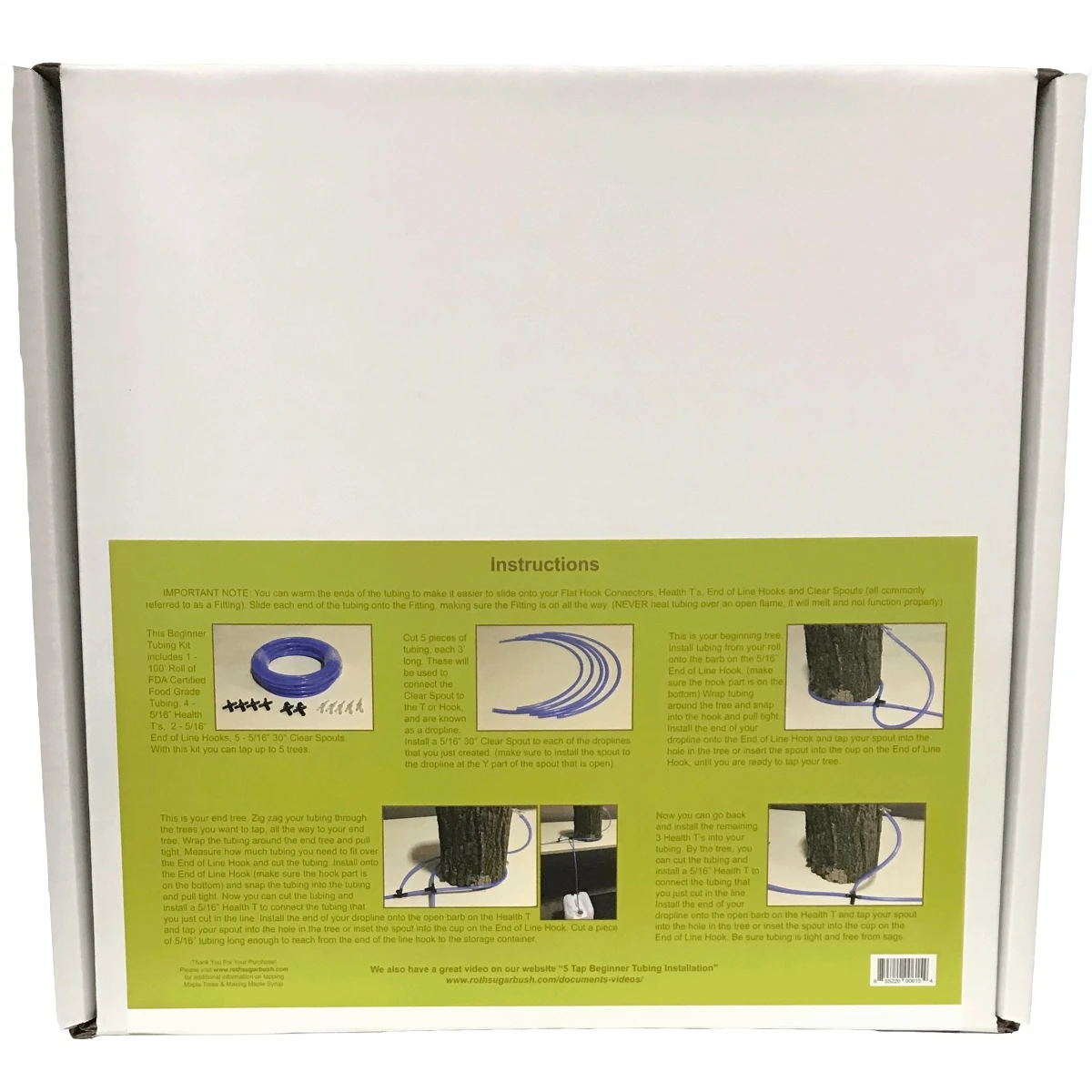 CDL Roth Sugar Maple Syrup Beginners Tubing Kit - Image 3