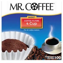 Mr. Coffee Jr 4-Cup Coffee Filters - 100 Count