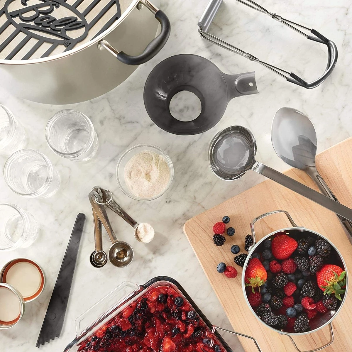 Ball Utensil Set - 3-Piece - Black - Image 2