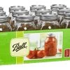 Ball Regular-Mouth 32 Oz. Mason Jars w/Lids & Band, 12 Ct.