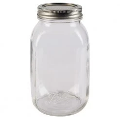 Ball Smooth-Sided Regular Mouth Quart Jars, 12 Ct.
