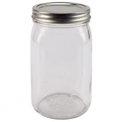 Ball Smooth-Sided Wide Mouth Quart Jars, 12 Ct.