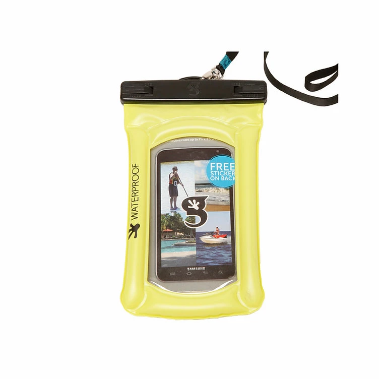 Gecko Float Phone Dry Bag-Green
