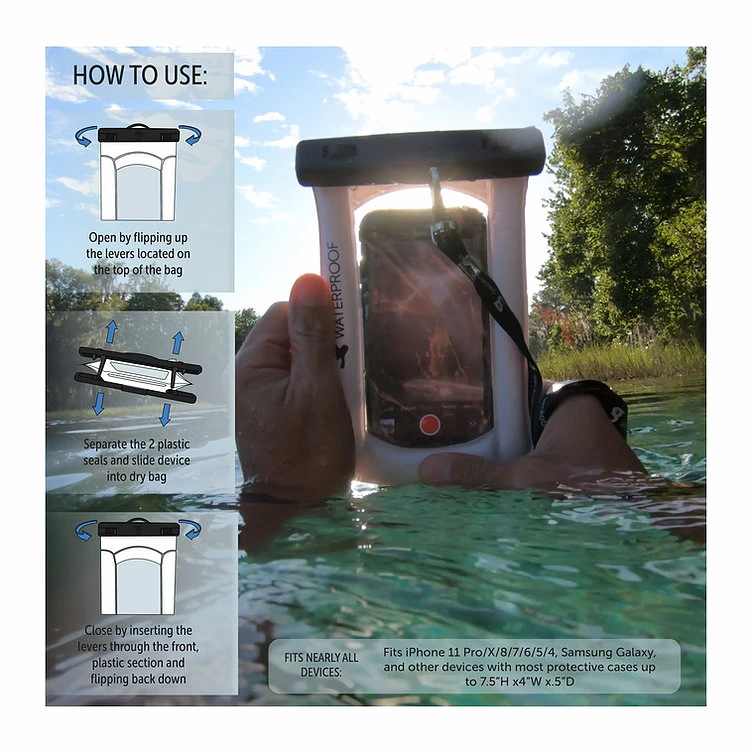 Gecko Float Phone Dry Bag - Image 9