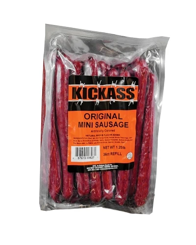 Kickass Mini Sausage Snack Sticks - 36 Count