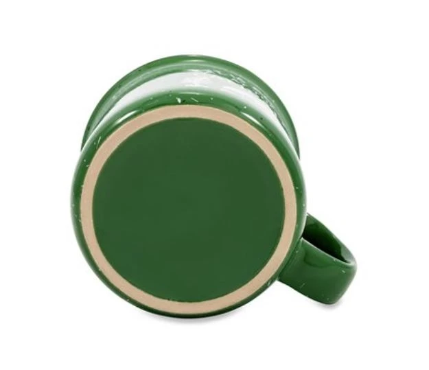 Camco Life is Better at the Campsite Speckled Mug, Green, RV Design - Image 4