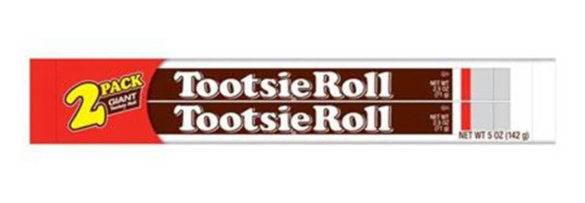 Giant Tootsie Roll, Original - Twin Pack