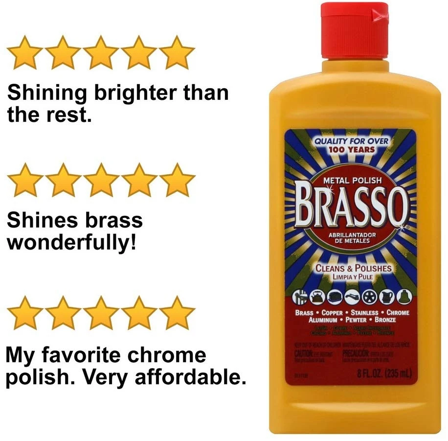 Brasso Metal Polish - 8 oz - Image 7