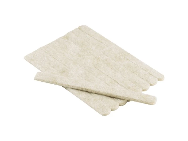 Shepherd Hardware Heavy Duty Self-Adhesive Felt Furniture Strips, 9 Pack