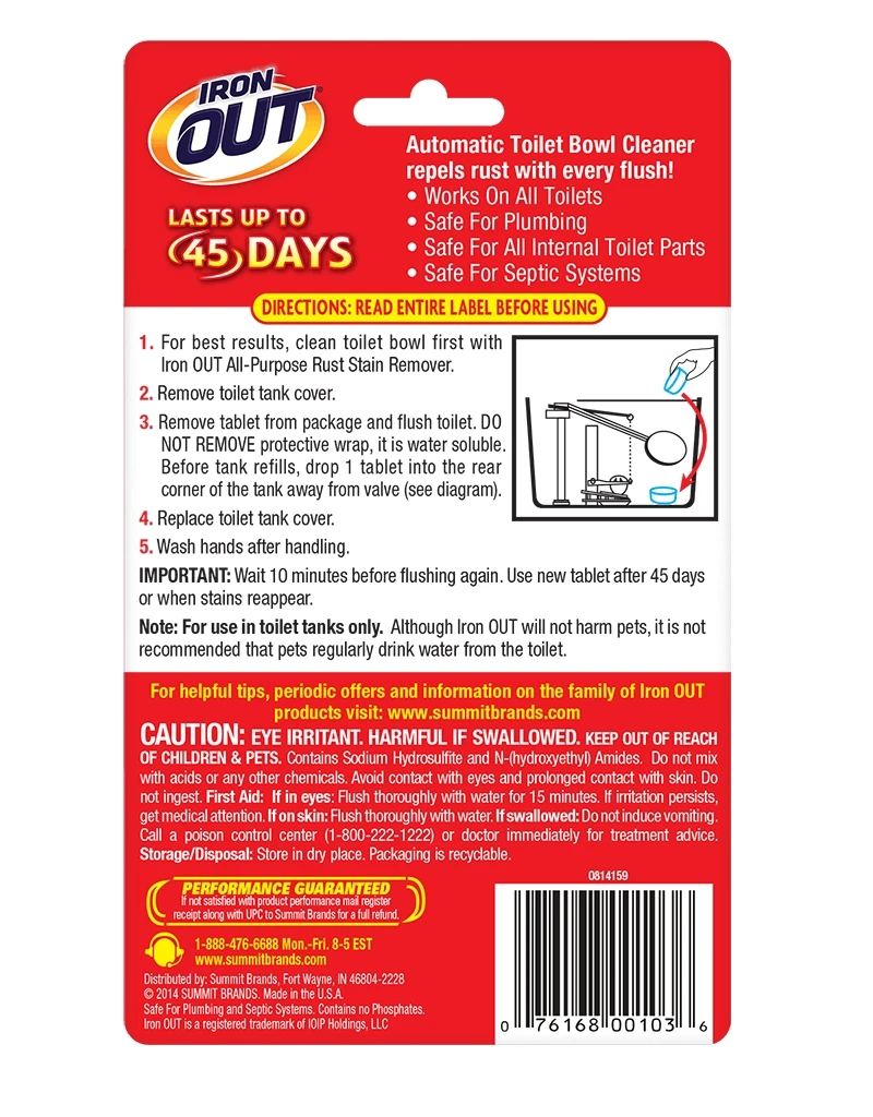 Iron OUTĀ® Automatic Toilet Bowl Cleaner - Image 2