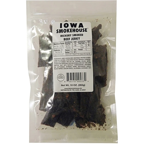 Iowa Smokehouse Beef Jerky β 10 oz