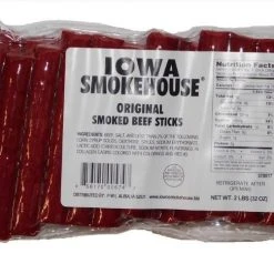 Iowa Smokehouse Smoked Beef Sticks