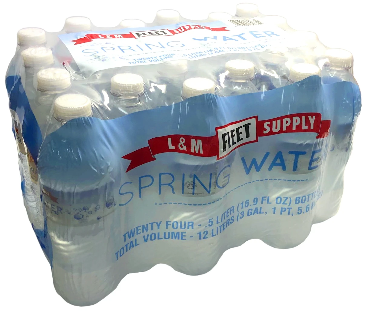 Premium Waters Spring Water 24 pk .5 litre L&M