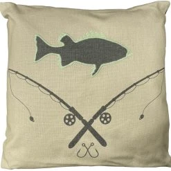 Sutton Home Bass Decor Pillow, 18"x18"