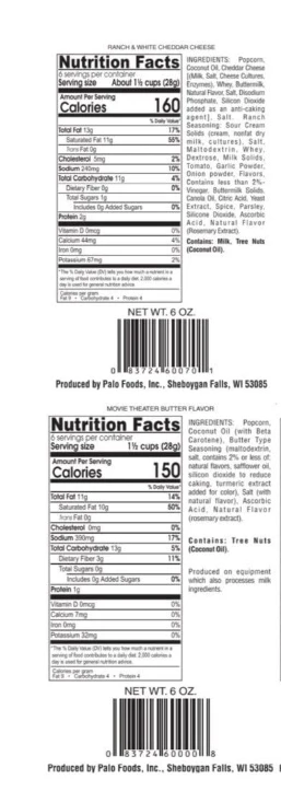 Palo Popcorn Kettle Popped - 6oz - Image 8