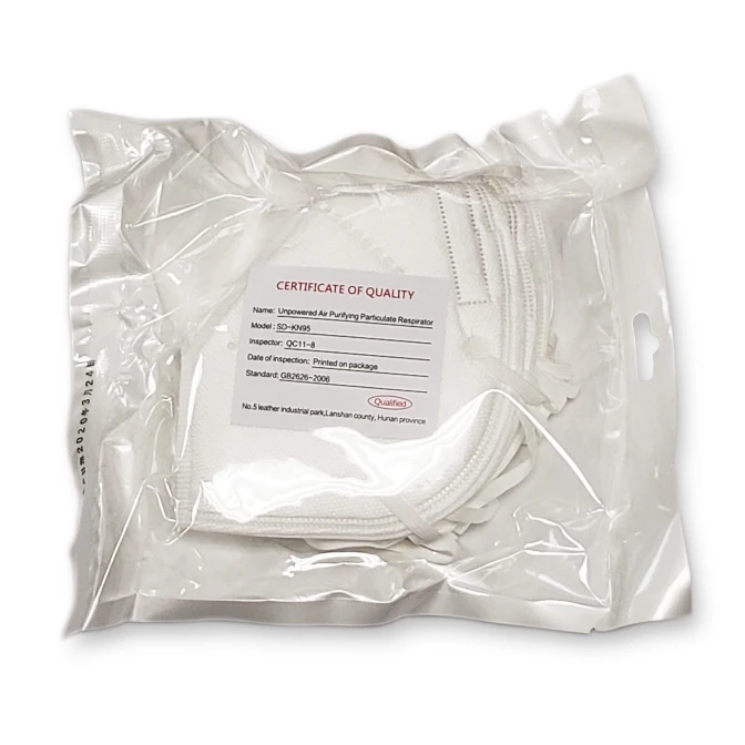 Lamdown KN95 Air Purifying Disposable Respirator Mask - 10 Pack - Image 3
